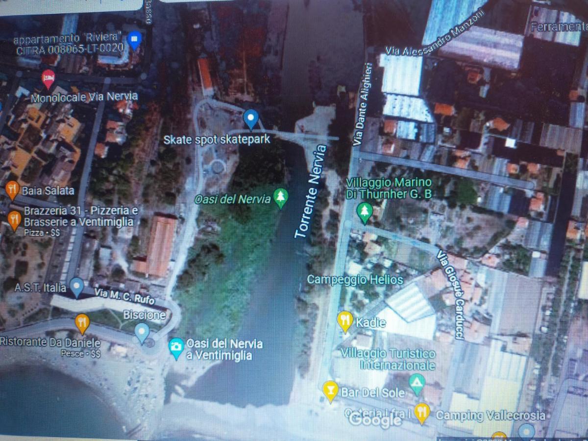 Appartamento Riviera Trilocale Wifi E Parcheggio Privato Вентимилья Экстерьер фото